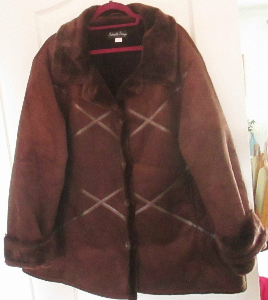 size 24 fur coat